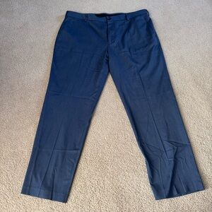 Men’s Van Heusen Navy Blue Straight Leg Work Pants